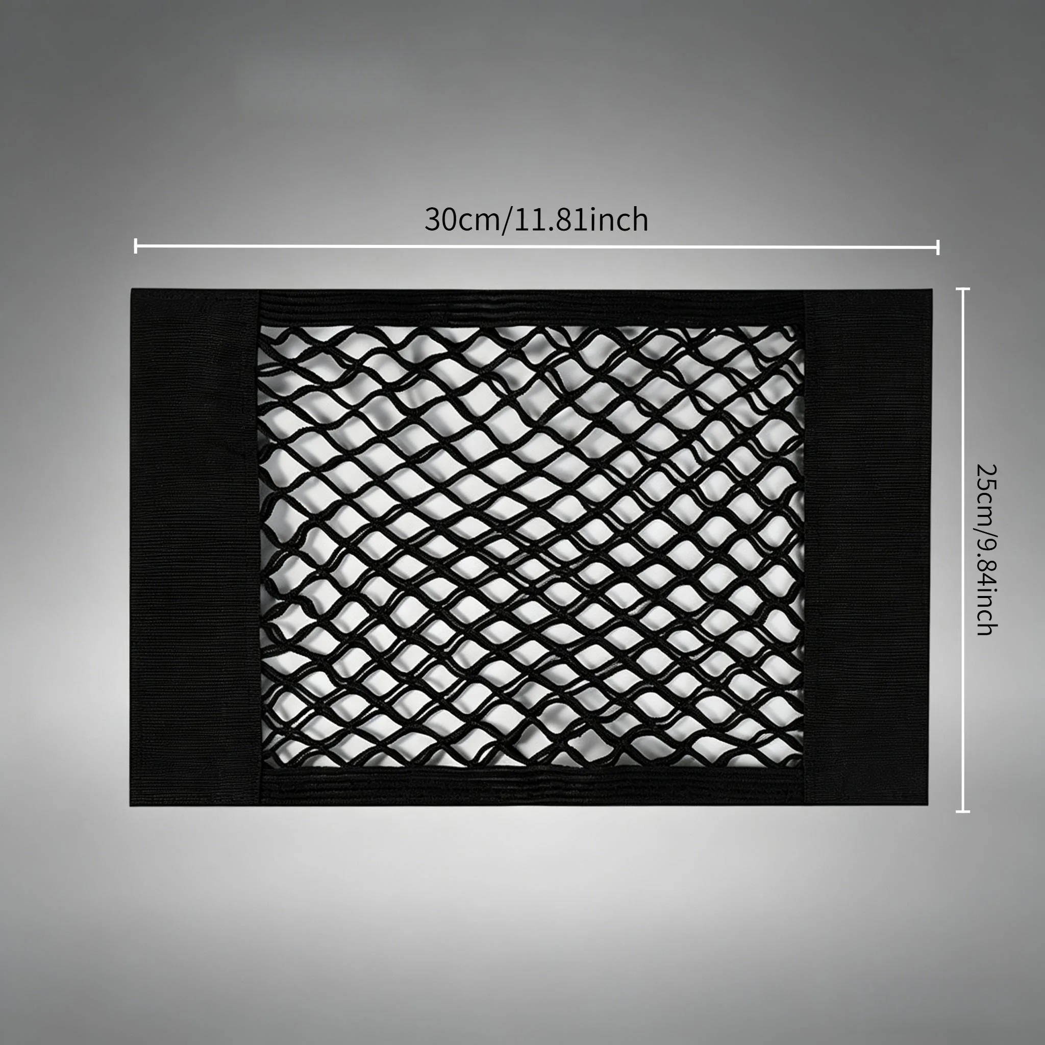 1pc Strong Adhesive Wall-Mounted Mesh Storage Bag | No Drilling Required | Suitable for Cabinet Doors Convenient Installation