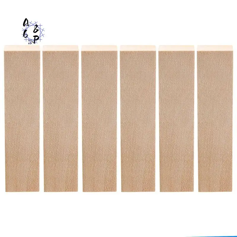A68P-6Pcs Basswood Carving Blocks For Wood Beginners Carving Hobby Kit DIY Carving Wood
