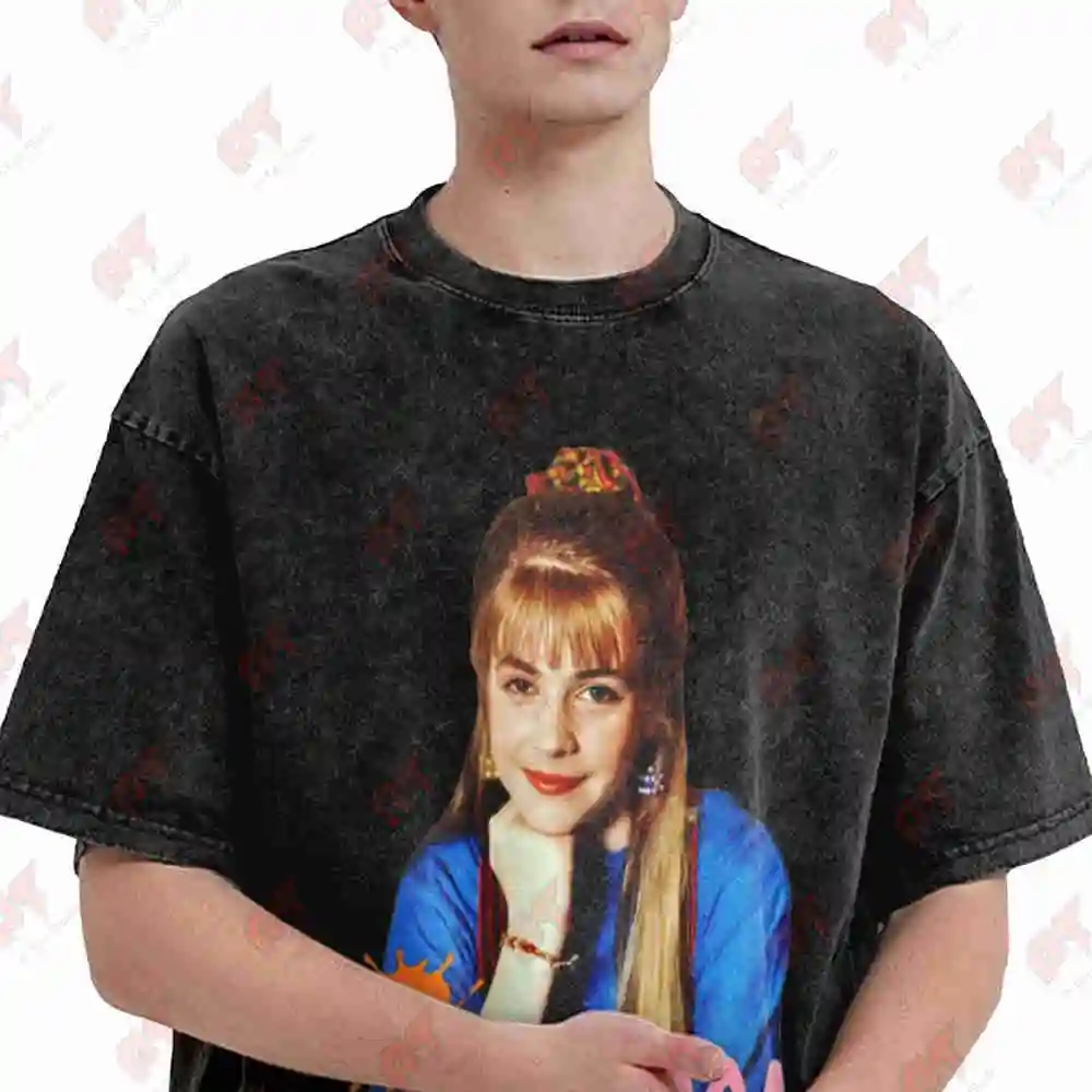 Clarissa Explains It All Vintage Washed Tee Pure Cotton T-Shirt