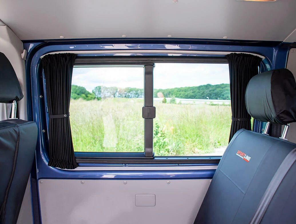 Rv Sliding Track Curtains For Volkswagen T5/T6 Ford Transit Fiat Ducato Peugeot Boxer Models For Campervans/Boats/Trailers