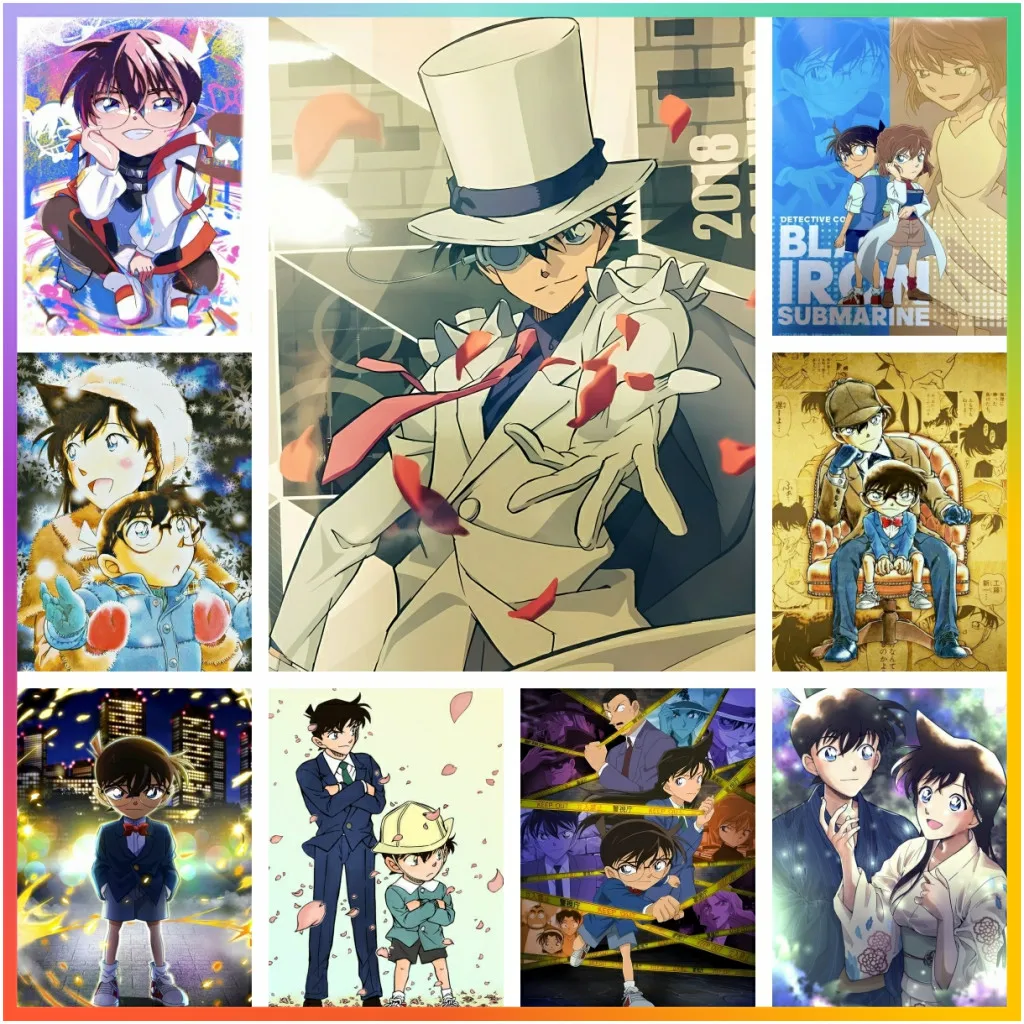 

Картина Алмазная из японского аниме «Детектив Конан», 5D мозаика для творчества «сделай сам», вышивка крестиком, украшение для сада, подарок для детей