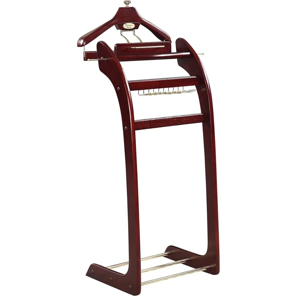 Tie Rack Wall Coat Rack Trouser Bar Detachable Contour Hanger Signature Valet Stand freight free