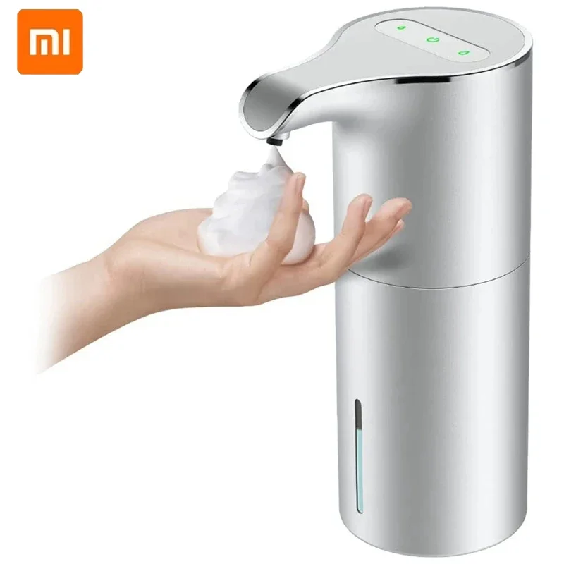 

Xiaomi новый дозатор мыла автоматический - бесконтактный USB перезаряжаемый электрический дозатор пены мыла регулируемый водонепроницаемый 450 мл