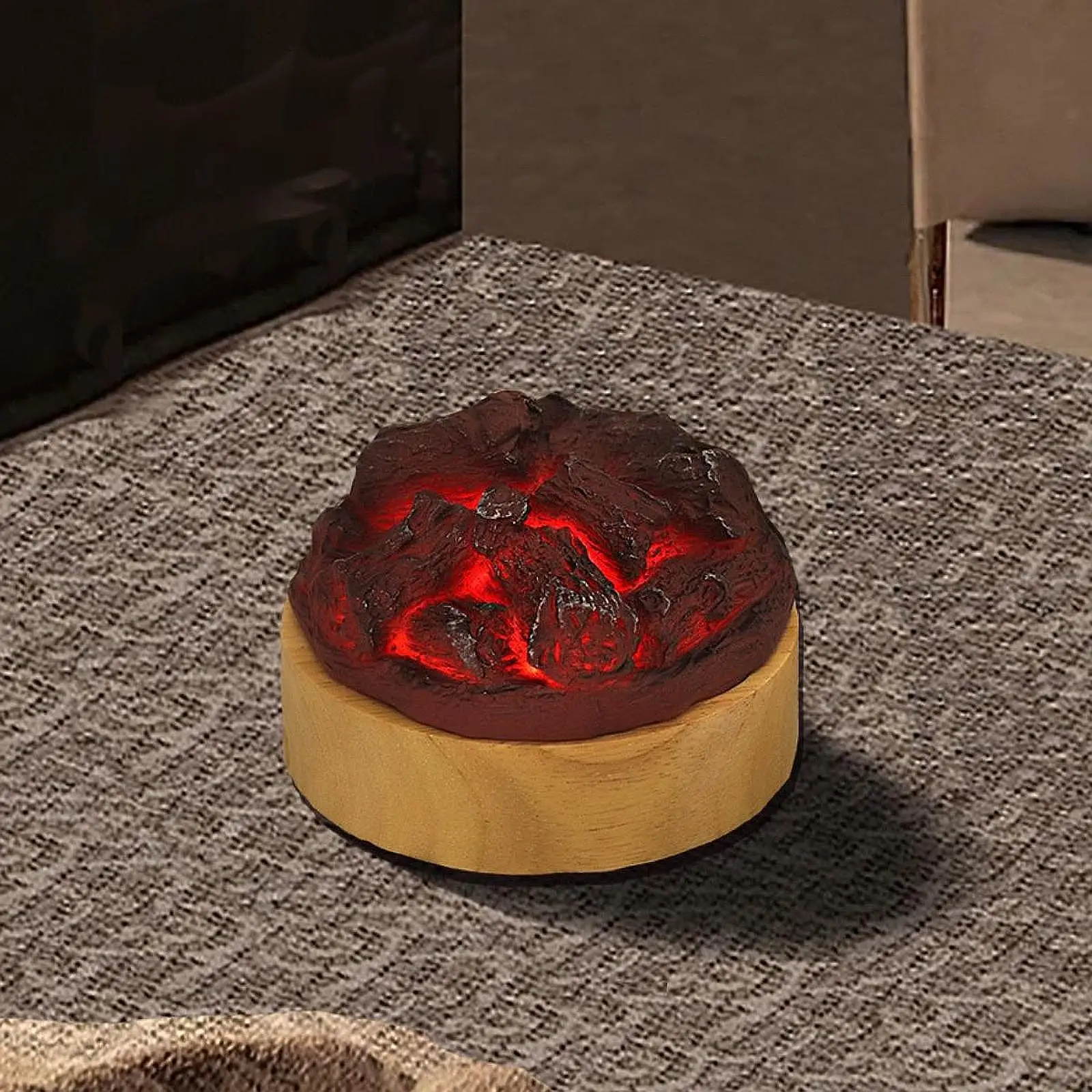 

Campfire Night Light Decorative Bedside Lamp for Bedroom Valentine Gift Home