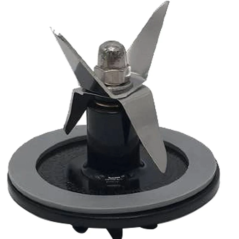 Сменное лезвие и прокладка совместимы с блендером Cuisinart, режущее лезвие и прокладки из нержавеющей стали черного цвета