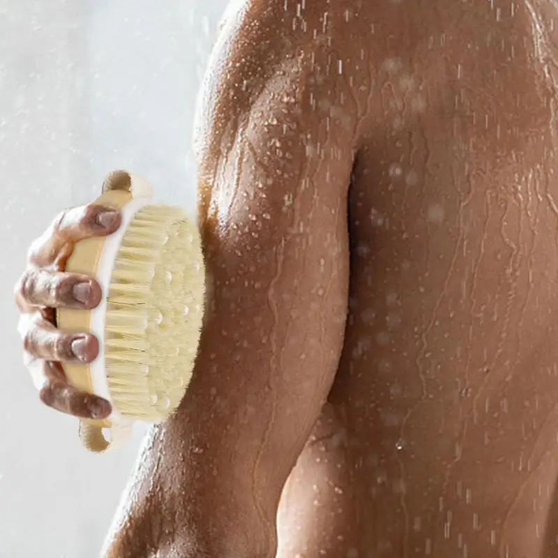 Body Dry Brush Body Exfoliator Brush Body Scrubber Body Scrubber And Exfoliator Brush For Bath Skincare Remove Dirt Relaxing