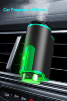 Car Electric Essential Oil Diffuser Car Aroma Air Freshener Auto Fragrance Air Purifier Humidifier 10ml Scent Flavoring Perfume