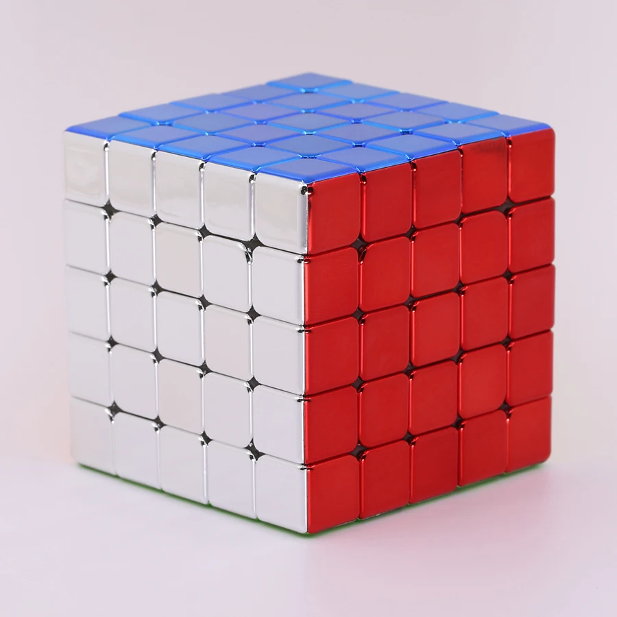 SengSo-Cube de Placage Magique de 4x4, 5x5, Puzzle de Barrage, ShengShou 4x4x4, 5x5x5, Jouets Intelligents Professionnels, Jeu de Galvanoplastie, 4x4