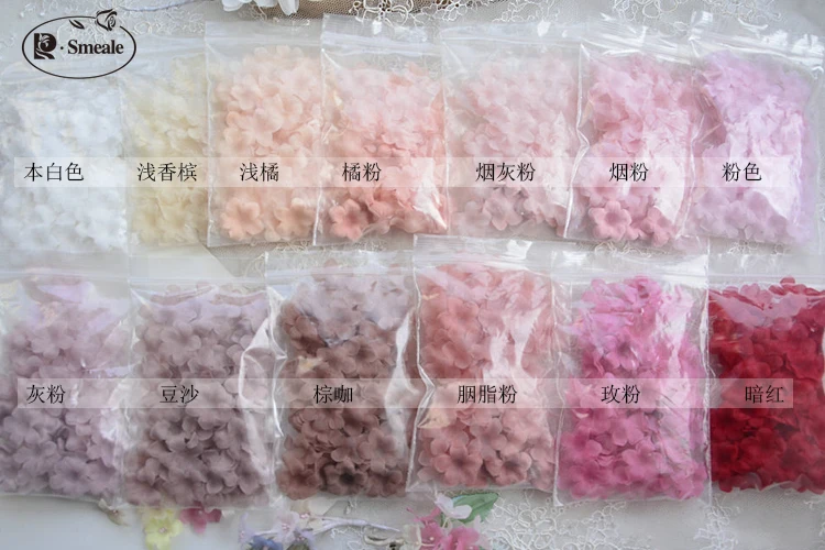 100PCS Multicolor DIY Handmade 3D Organza Flower DIY Wedding Dress Veil Mini Flowers Baby Clothes Making Materials 2.2cm RS4853