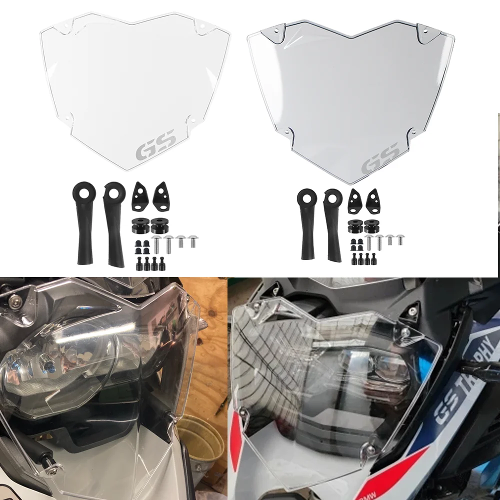 Motorcycle Headlight Guard For BMW R1250GS R1200GS ADV LC GS1200 GS1250 Adventure 2013-2023 Head Light Lamp Protector Cover