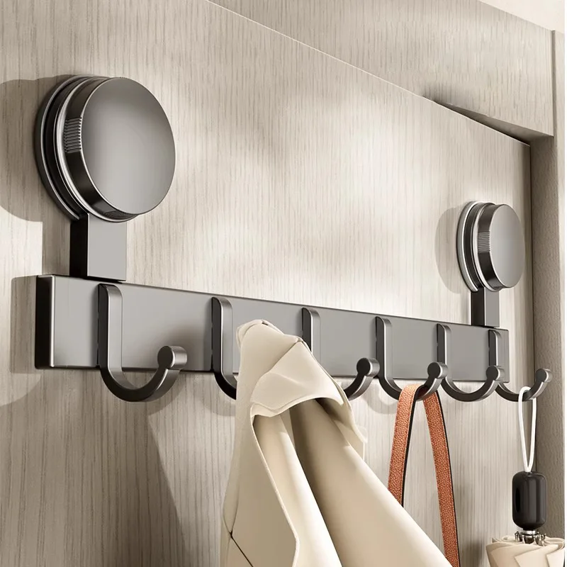 

Practical Bathroom Wall Hook No Drilling Needed Adhesive Closet Hook for Towels and Robes
