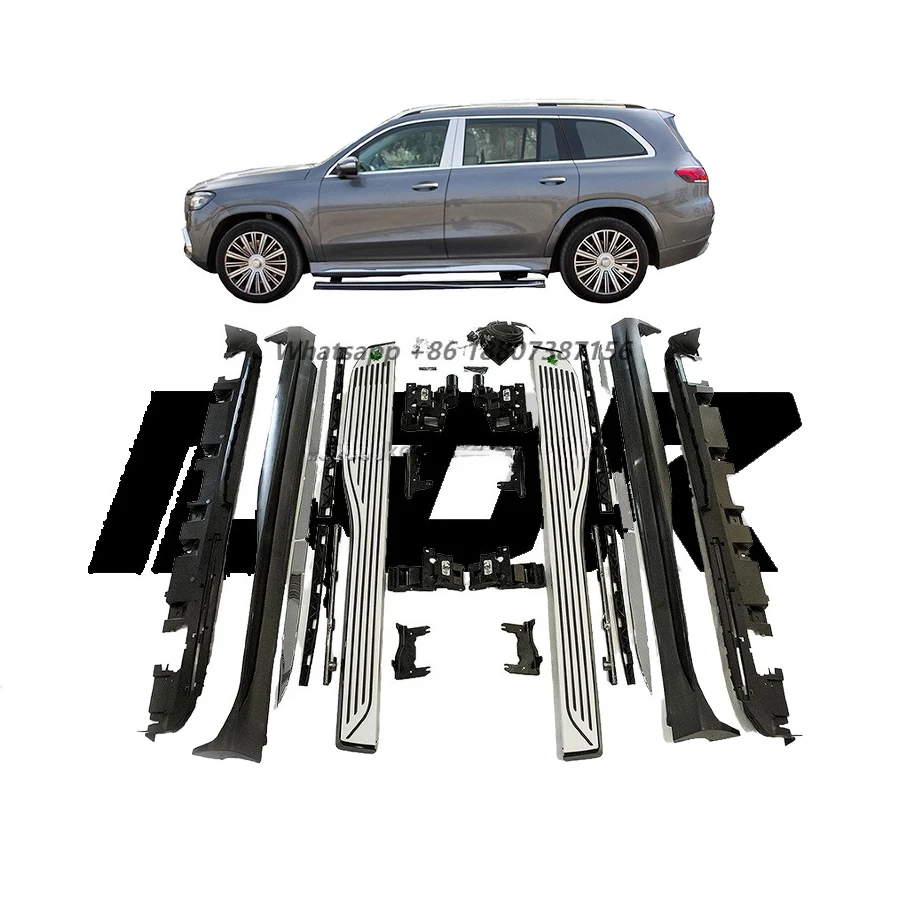 Automatic Pedal Electric Side Pedal Electric Pedal  Design 1:1 Wide Panel 22cm For GLE W167