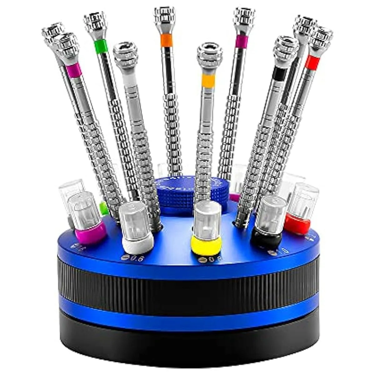 

10PCS Precision Screwdriver Set Different Sizes with Extra Replace Blades Watchmakers Tool for Watch,Jewelry,Eyeglass