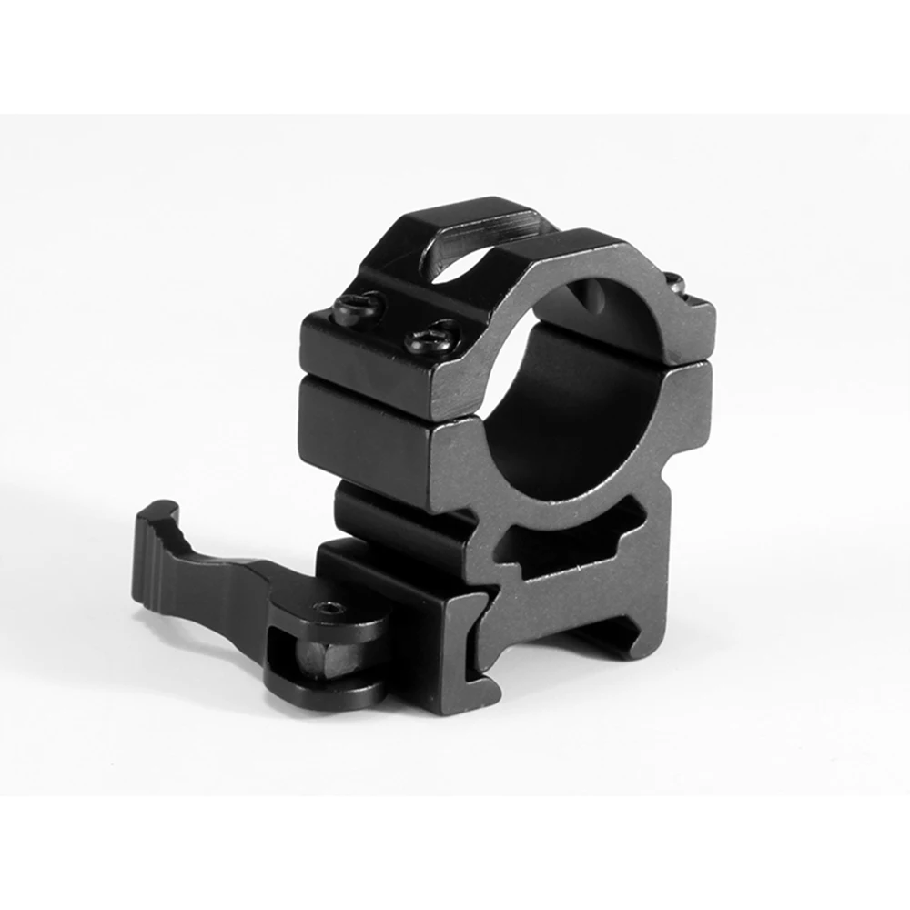 25.4mm 1PCS Scope Mount Ring 20mm QD Quick Release Weaver Rail High Profile For Scope Hunting