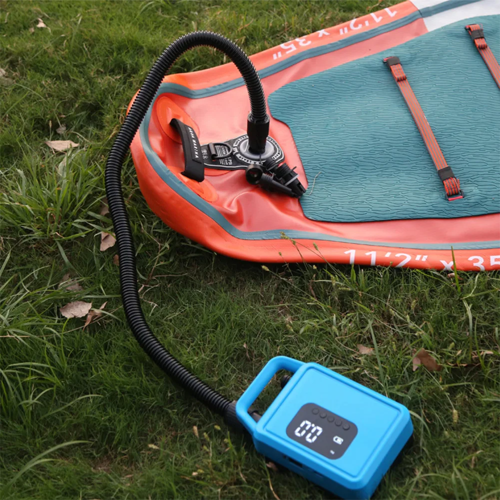 

Для пользователей SUP/Kayak и надувной механизм 20PSI электрический портативный воздушный насос SUP надувной насос высокого давления