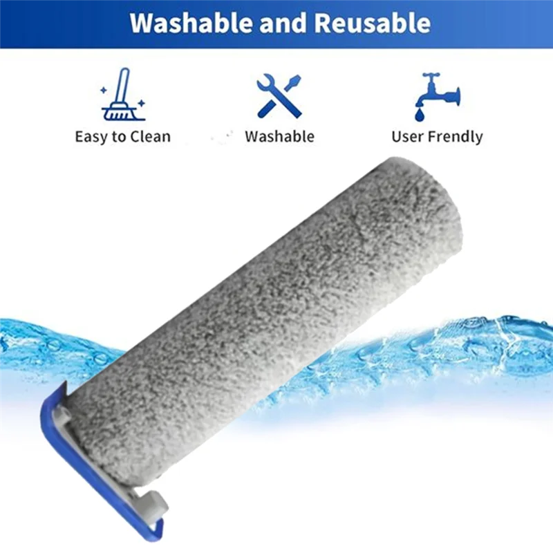 

ABBZ-2PCS Roller Brush For Ecovacs Deebot X8 Pro Omni Vacuum Cleaner Spare Parts Efficient Household Cleaning Accessories