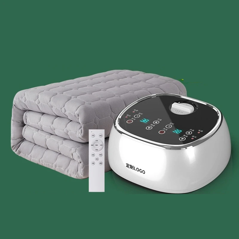 

Electric Heated Blanket Dual Control Water Circulation Thermostat Adjustable Temperature King Queen Single Double Cobertor Casal