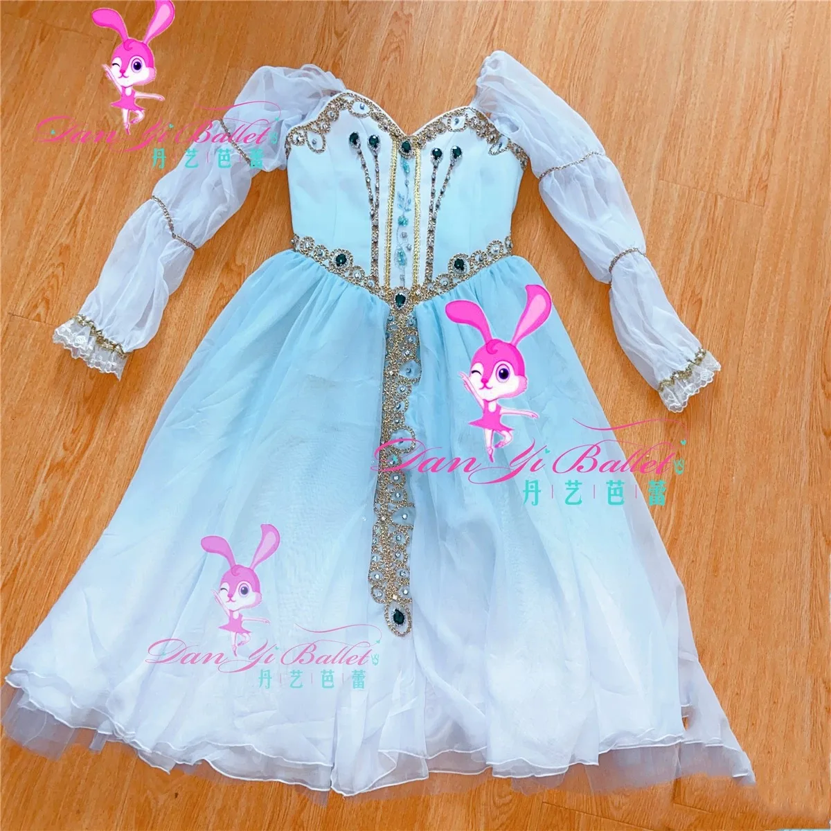 Danyi adult children ballet swan lake long gauze dress performance costume competition costume high-end customization