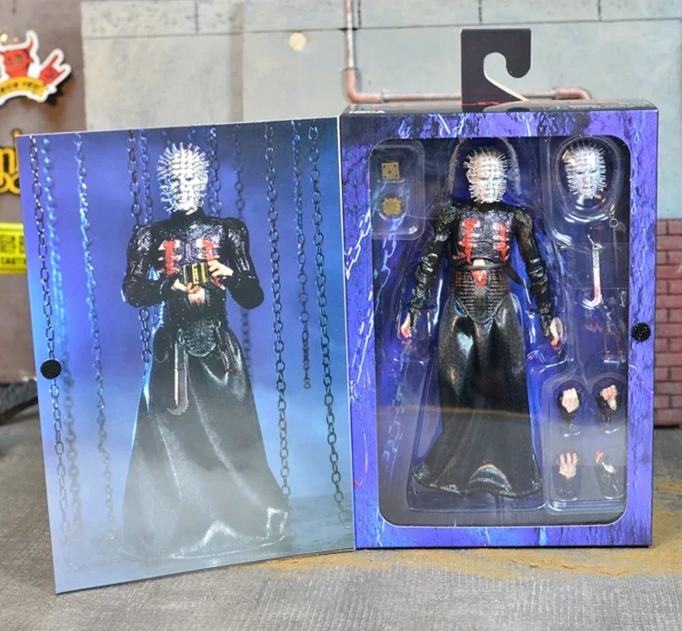 

Фигурка Hellraiser Pinhead NECA "Он разрвет вашу душу на части" — коллекционная подвижная ПВХ-игрушка, подарок на день рождения