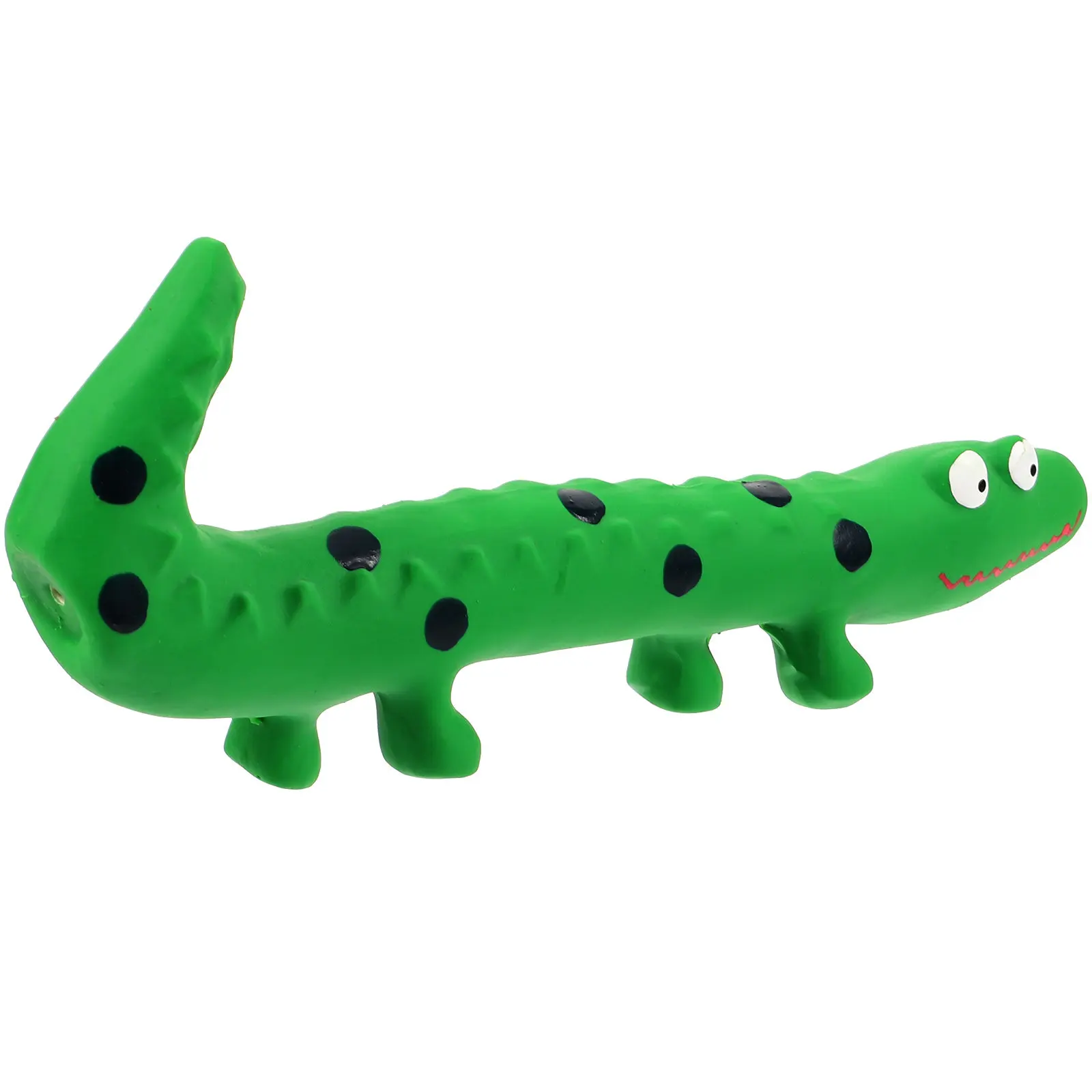 

Latex Lizard Dog Plaything Interactive Teeth Cleaner Chewing Molar Bite-Resistant Squeaky Puzzle Puppy Household Fun