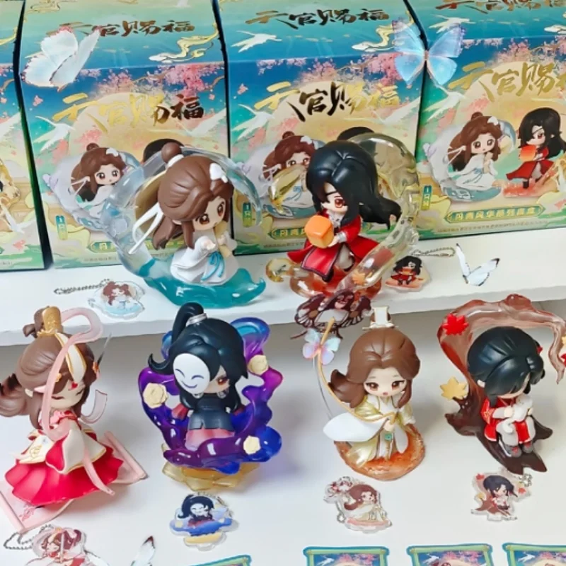 

Heaven Official'S Blessing The Splendor Of Painting Series Blind Box Tian Guan Ci Fu Mystery Box Xielian Huacheng Фигурка Игрушка