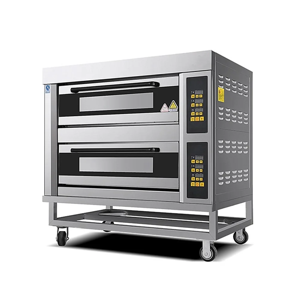 

Two-story, fou plate, smart, timed, oven, digital, display, bread oven