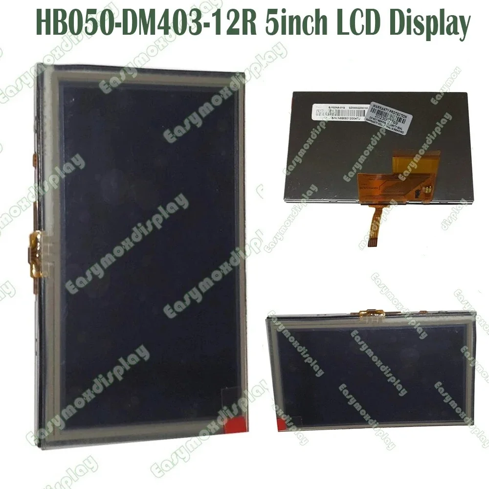 

HB050-DM403-12R 5inch LCD Display For FIAT DAIICHI Fiorino Qubo Radio Screen Repairment