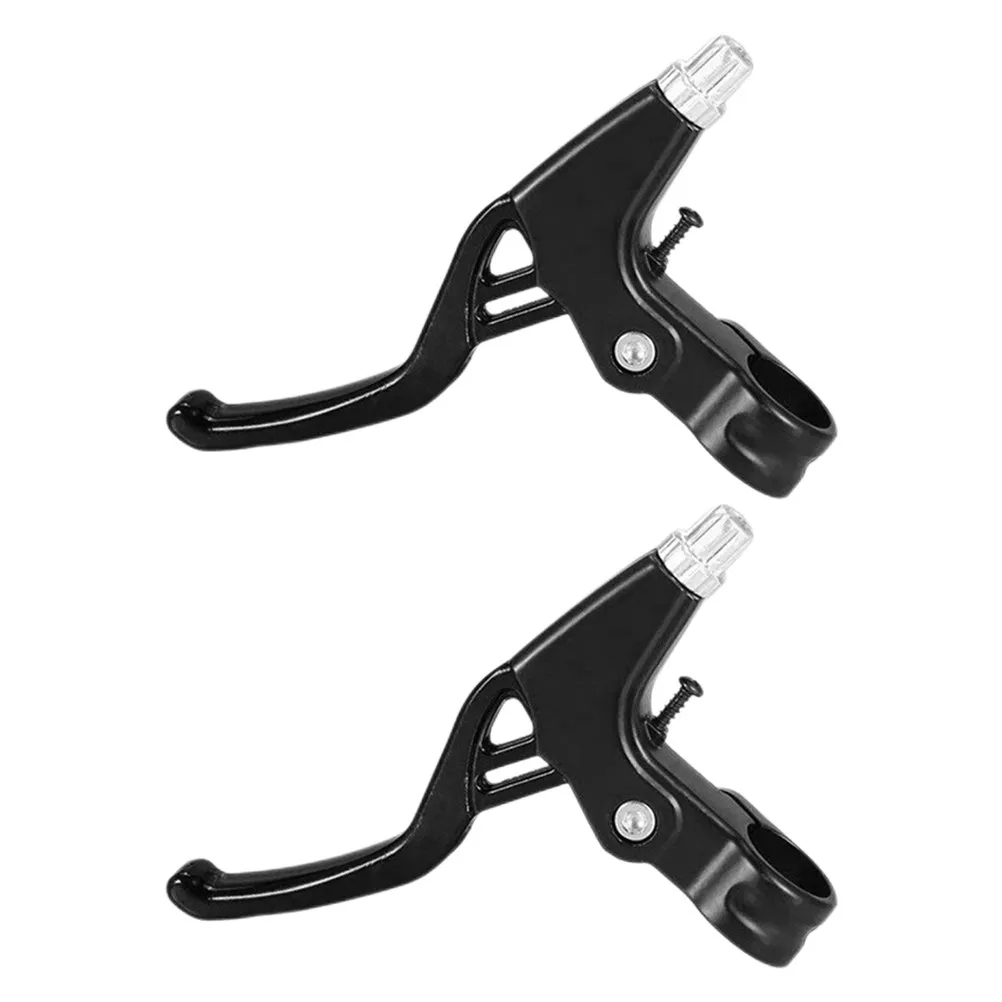 

1Pair Premium Aluminum Alloy Brake Levers for Mountain Bikes Reliable Braking Performance Replacement Brake Handles