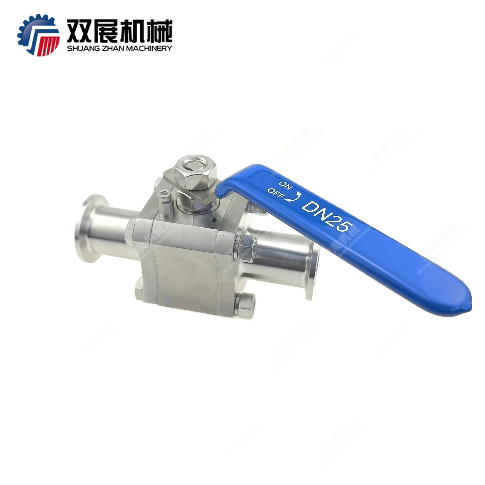 Stainless Steel 304 Manual 2-Way High Vacuum Ball Valve KF25 or KF40