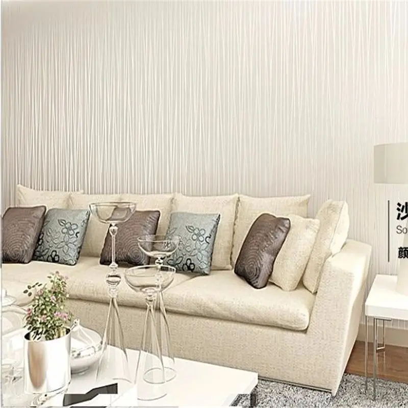 

Nordic minimalist 3D three-dimensional striped wallpaper living room bedroom TV background wallpaper high-end feel Fashionable