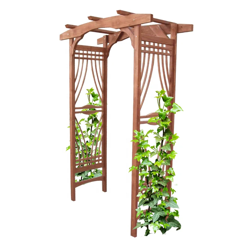 

New Design Wooden Pergola Arbor Wooden Garden Arches Flower Arches Arbours Pergolas Wedding Arch