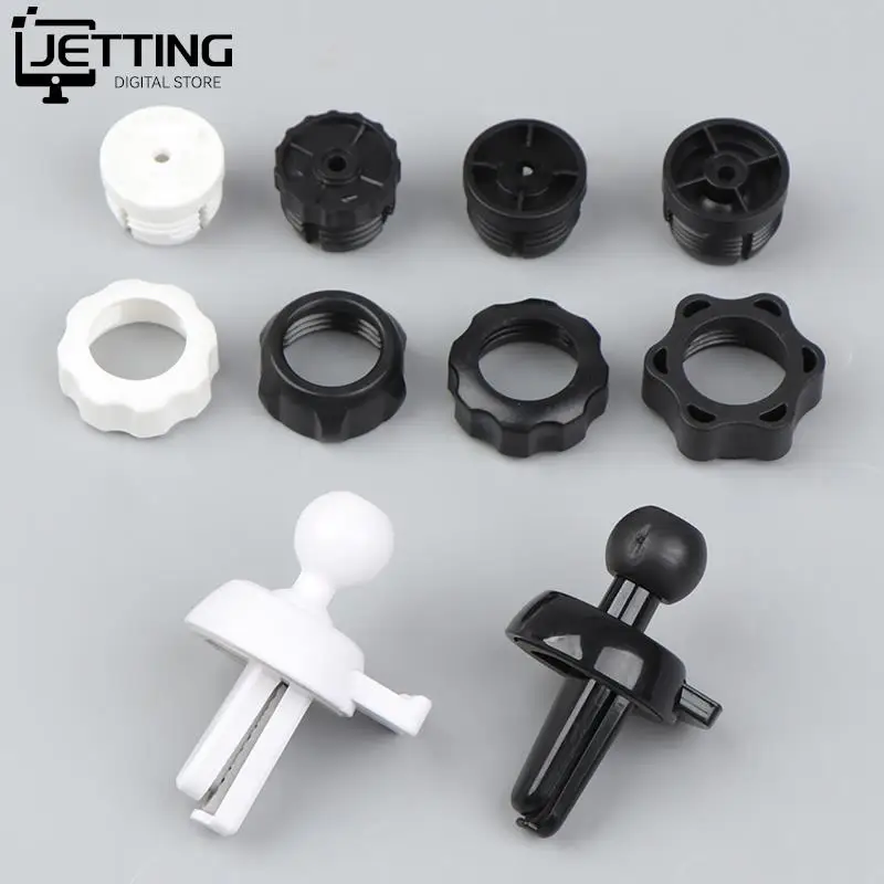 Universal Air Outlet Fixing Clip Nut Screw Base Option Holder For Car Phone Holder Mount GPS DV Dash Camera Suction Cup Bracket