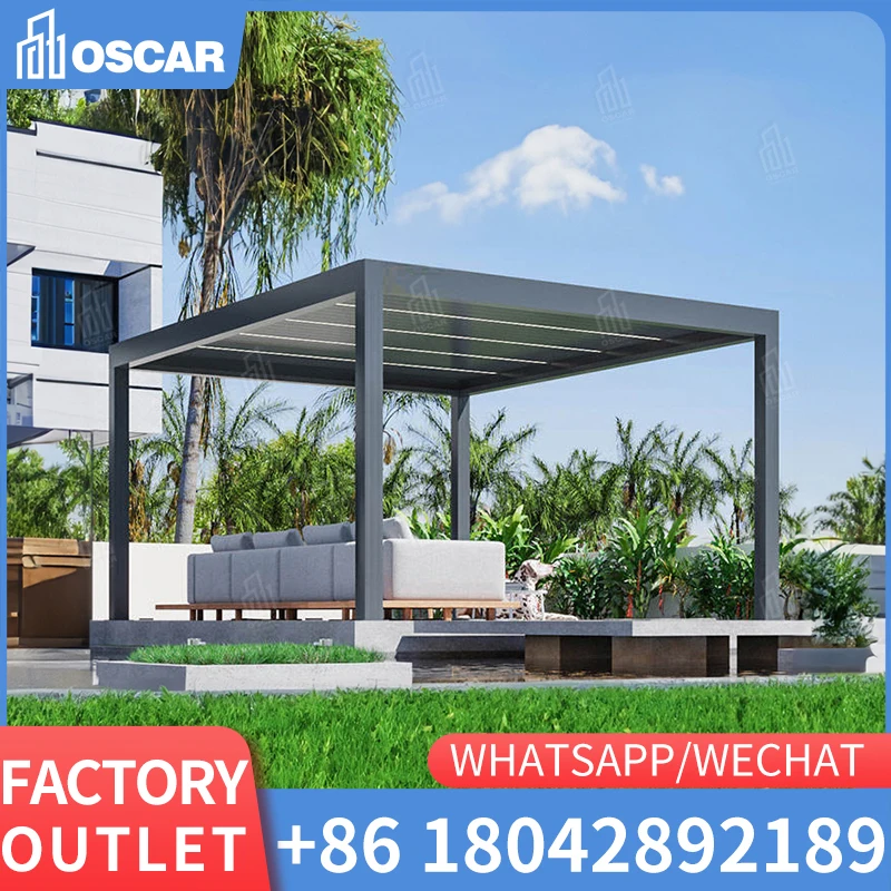 

Manufacture Aluminium Pergola Kit Pavilion Garden Pergola Installation Pergola 4x4 Decorating Gazebo for Wedding