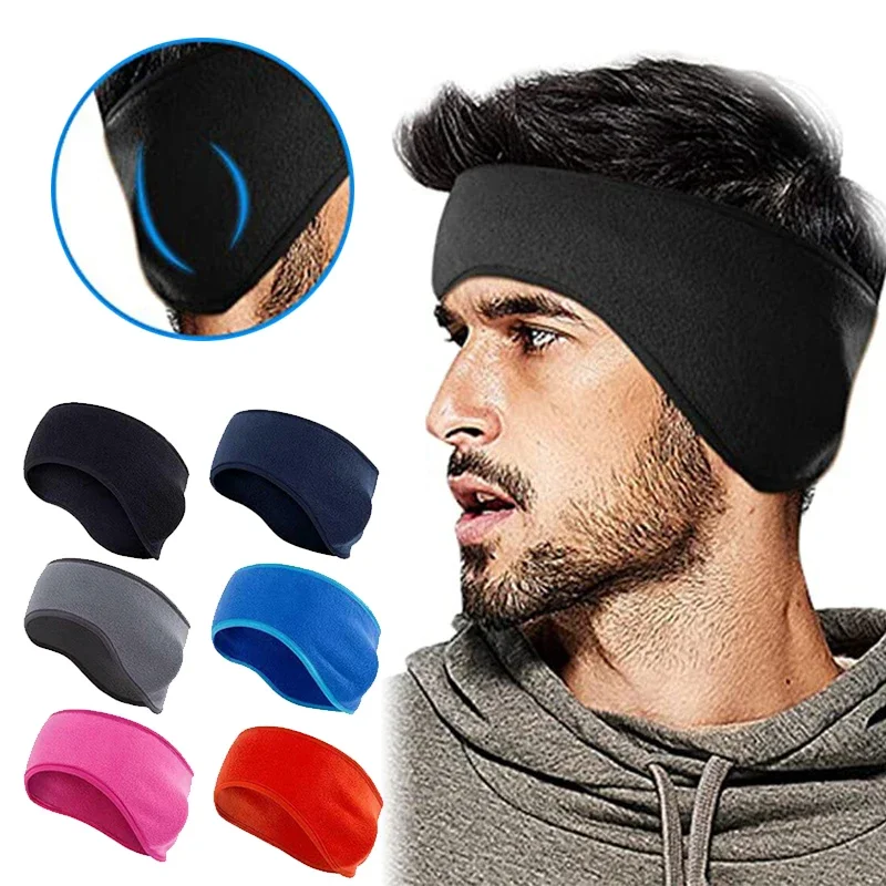 

Winter Warmer Headband for Men and Women Ear Cover Head Scarf Cycling Sweatband Ski Yoga Sports Warm Soft Elastic Hair Bands