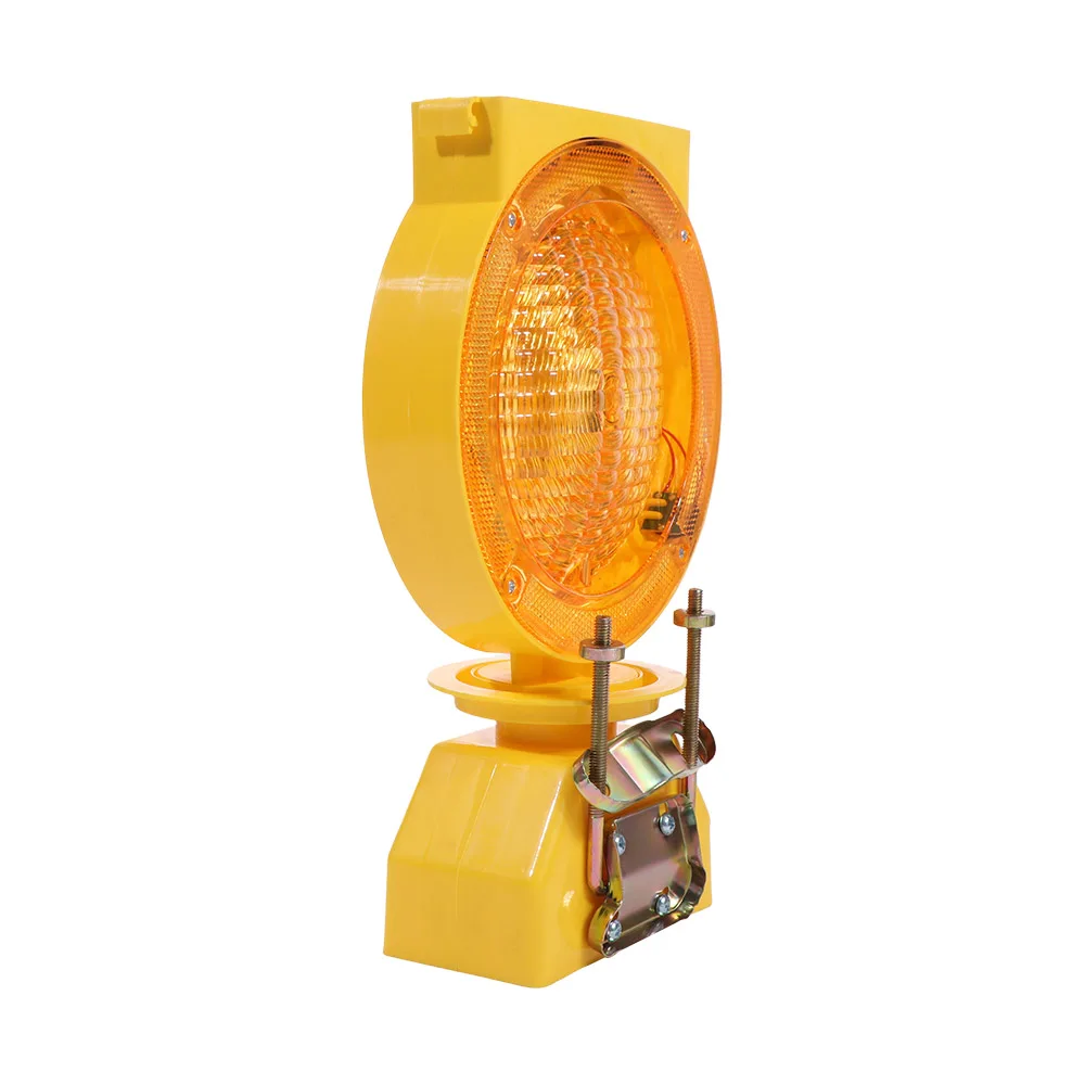Luci di Segnalazione Industriali a Energia Solare, LED ad Alta Luminosità, Luce Stroboscopica a LED a Risparmio Energetico per Cantieri, Controllo Luminosità
