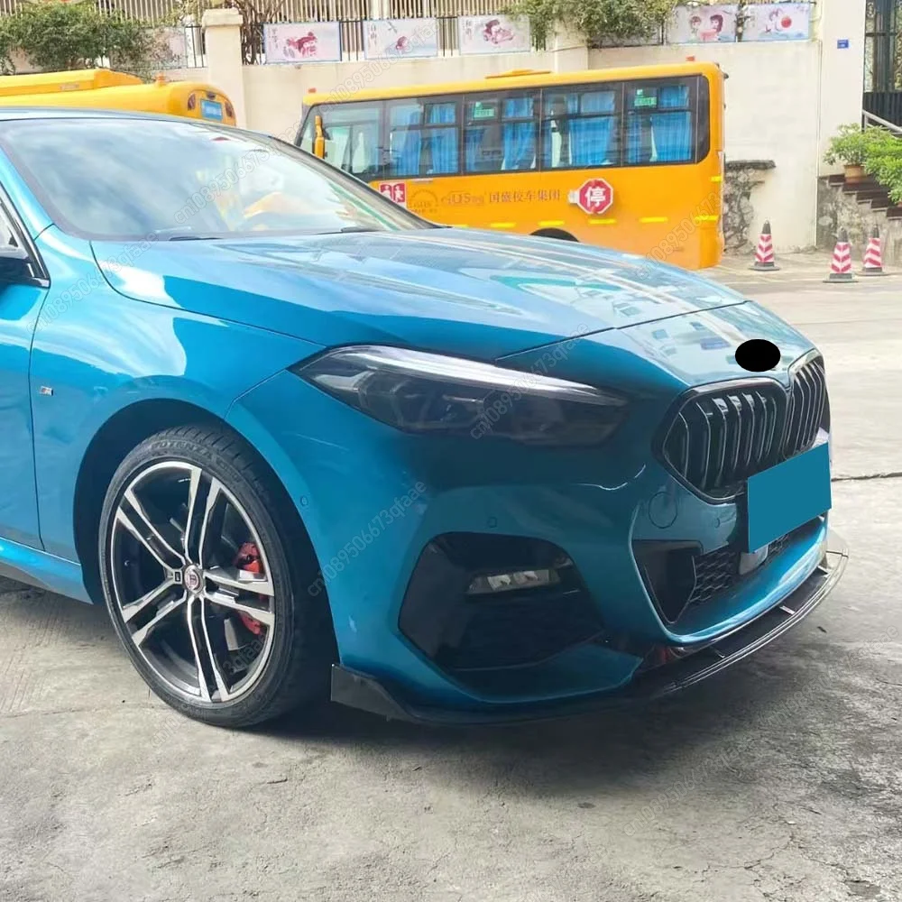 Front Bumper Spoiler Lip Splitter Diffusers ABS For BMW 2 Series F44 218i 220i M235i 216d 218d 220d Gran Coupe M-Sport 2020-2025