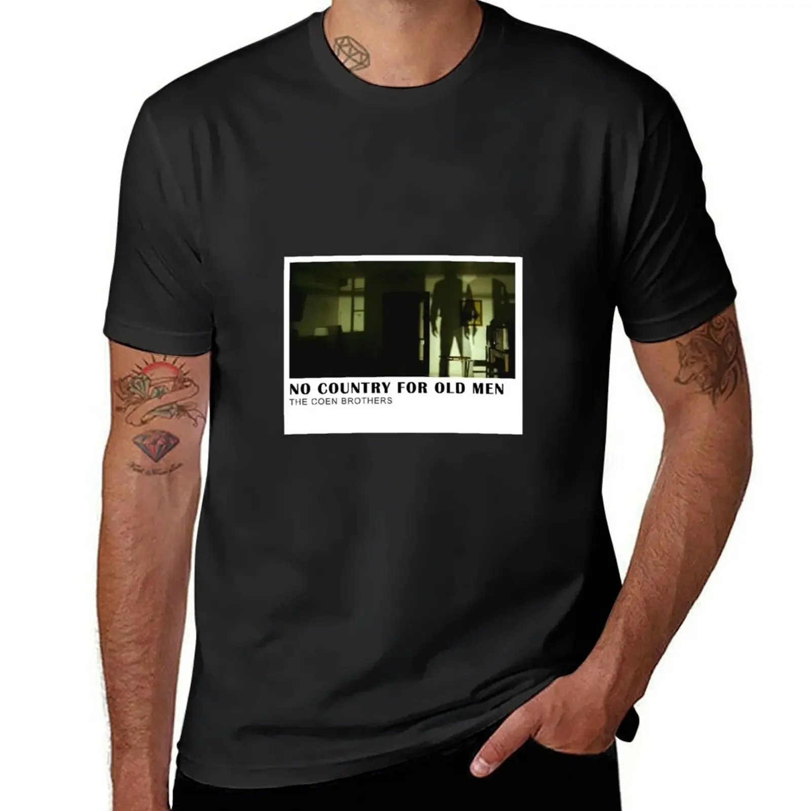

No Country For Old Men Movie Poster T-Shirt new gifts and t-shirts new edition vintage clothes T-shirt men