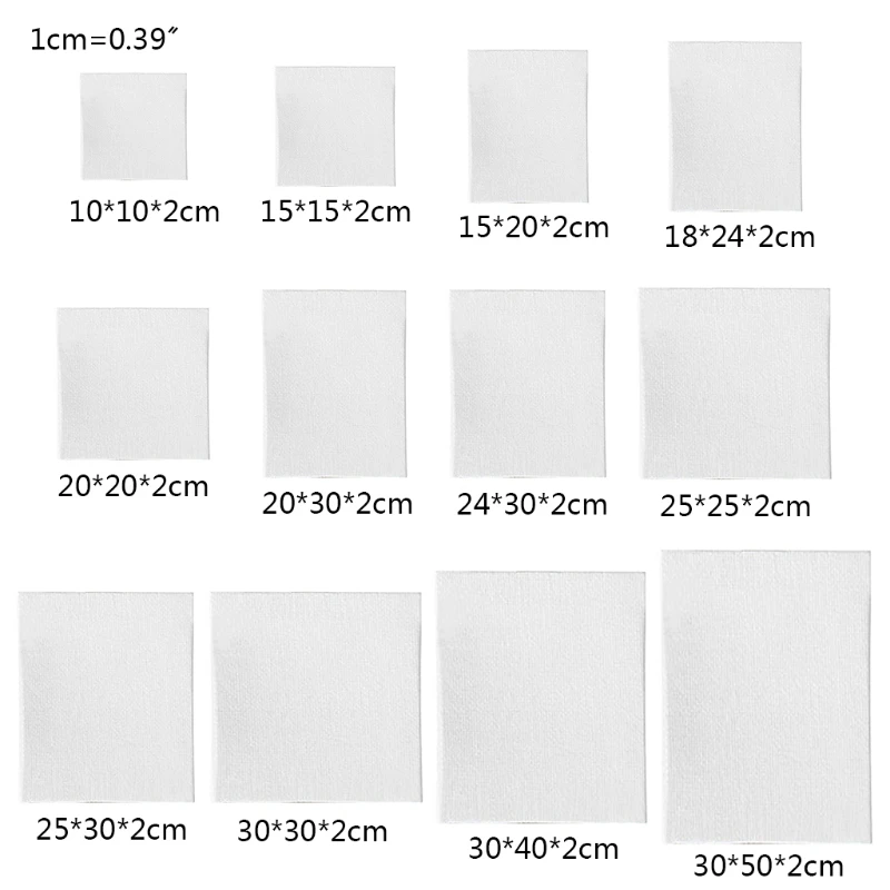Cornice quadrata vuota in legno per per pittura a olio acrilica ad acquerello