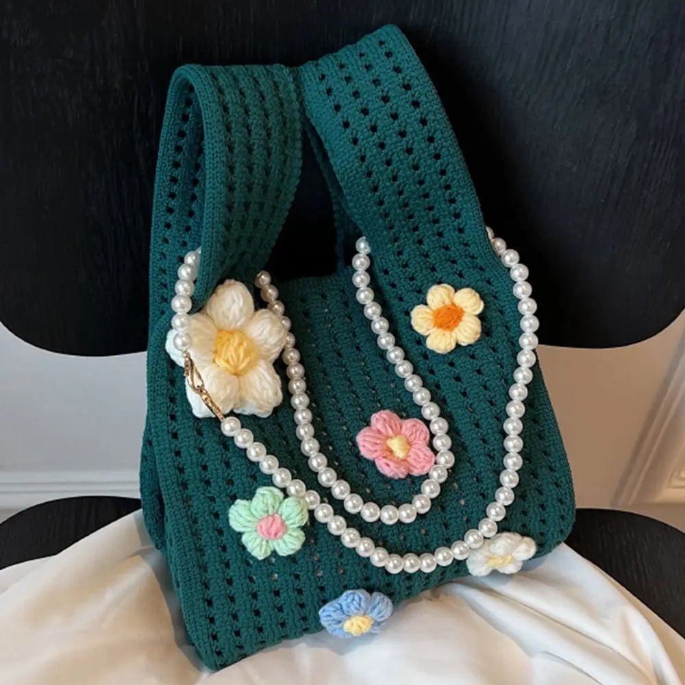 Fashion Bags Accessories Pearl Strap Replacement 70/90/100/110/120cm Shoulder Strap DIY Long Beaded Chain Bag