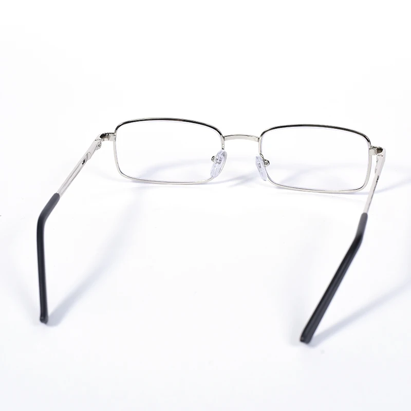 Lesebrille für Männer und Frauen, Legierung, Brillengestell, Federscharnier, Glas, blaues Licht blockierend, leichte Brillen, Qualität + 100 + 12 – Detail 24