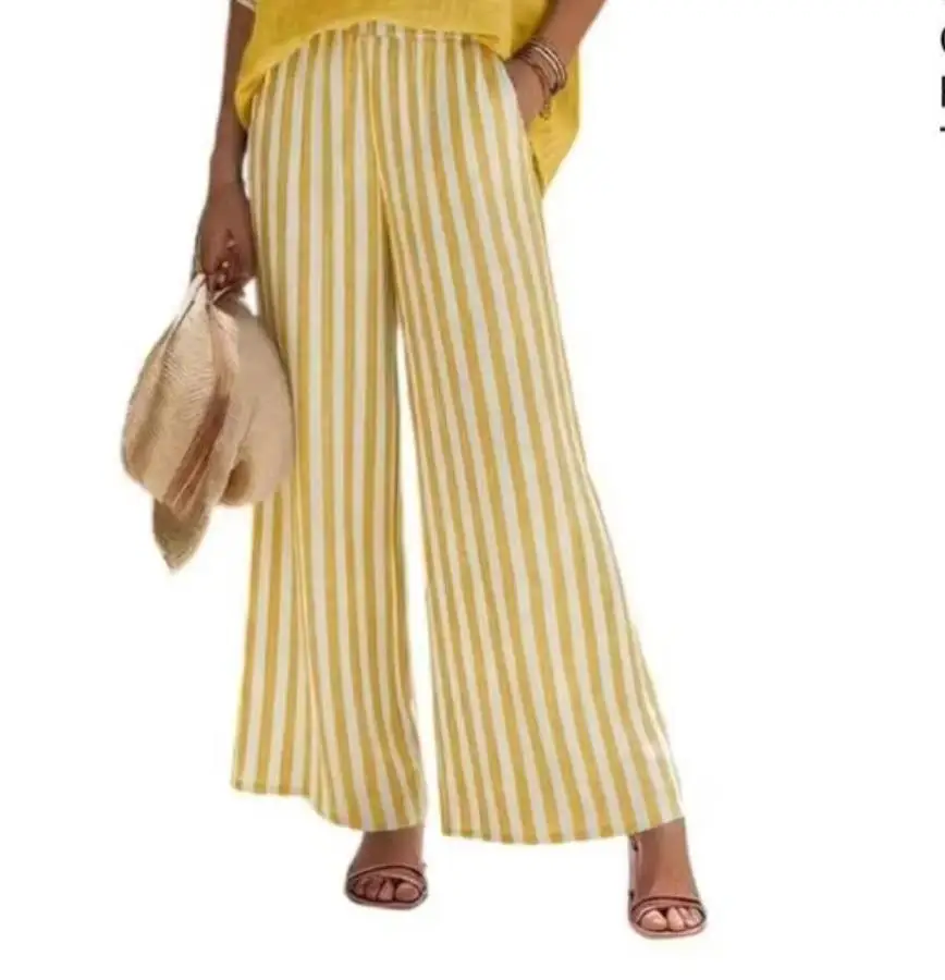

Fashion Shirt Short Sleeve Top + Wide-leg Pants 2-piece Set For Women High Street Summer Elements Print Suit Female