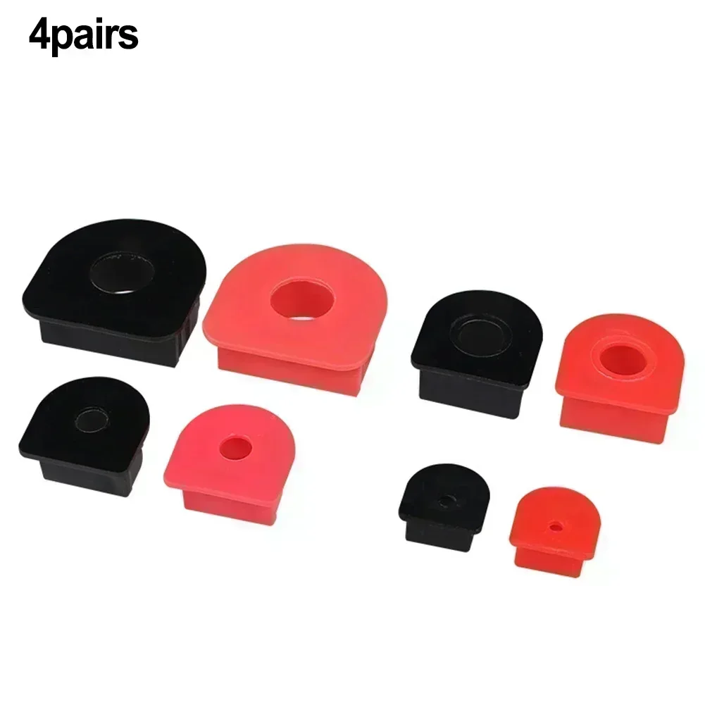 4 Pairs 50A Waterproof FOR Anderson Plug Cable 50A/120A/175A/350A Gland Inserts RED&BLACK Plugs For Anderson Connector Cable Kit