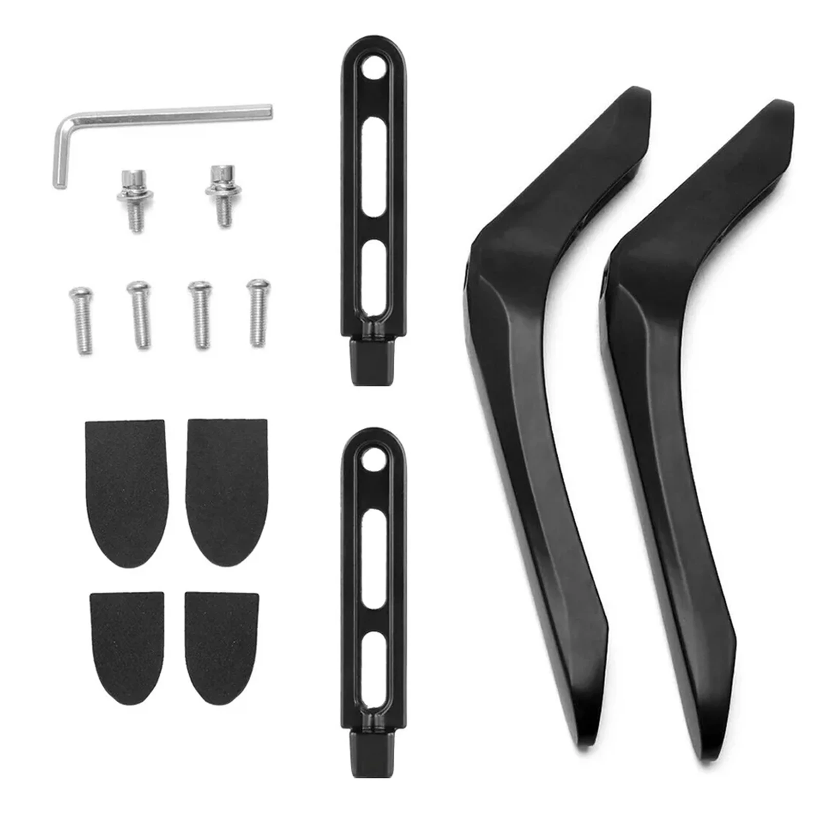 قاعدة تلفزيون فولاذية لحامل شاشة LCD ثابت ومتين - فولاذ عالي التحمل يمكن أن يحمل ما يصل إلى 15 كجم من الحمل #1