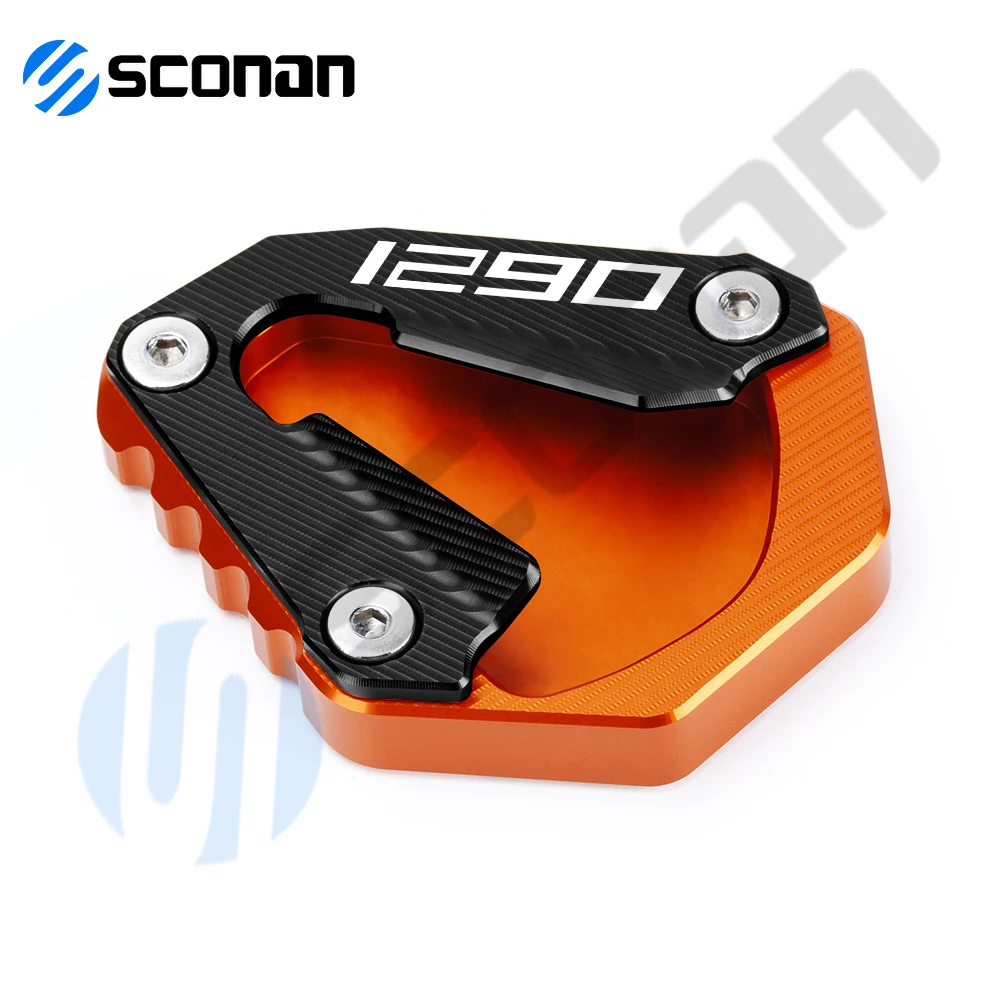 

Motorcycle Accessories CNC Foot Side Stand Kickstand Support Plate For Adventure 1290 Adv S 1290 Super Adventure 2021 2022