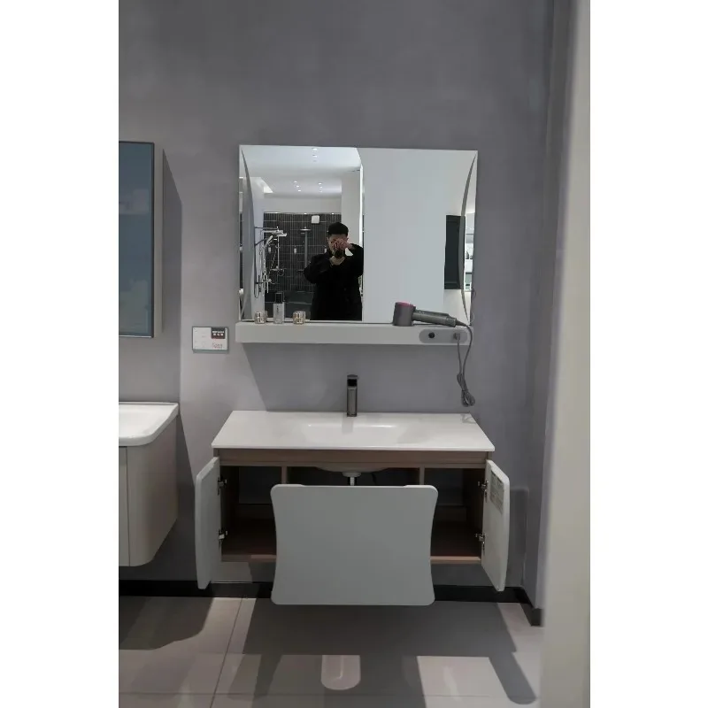 

Modern Italian Bathroom Vanity Elegant High and Luxury Vanity Set Hanging Bathroom Cabinet