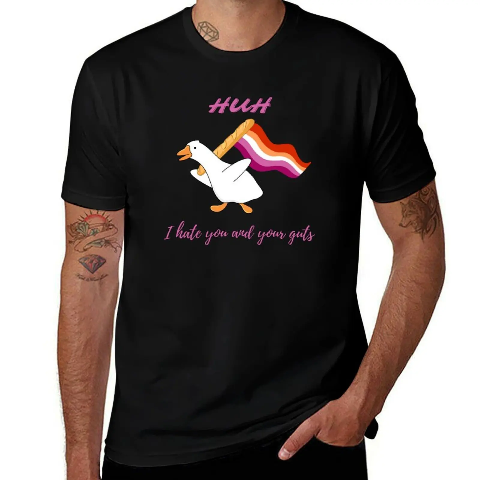 Huh ? Renee Rapp T-Shirt Sports Casual Short Sleeve Cotton Tee