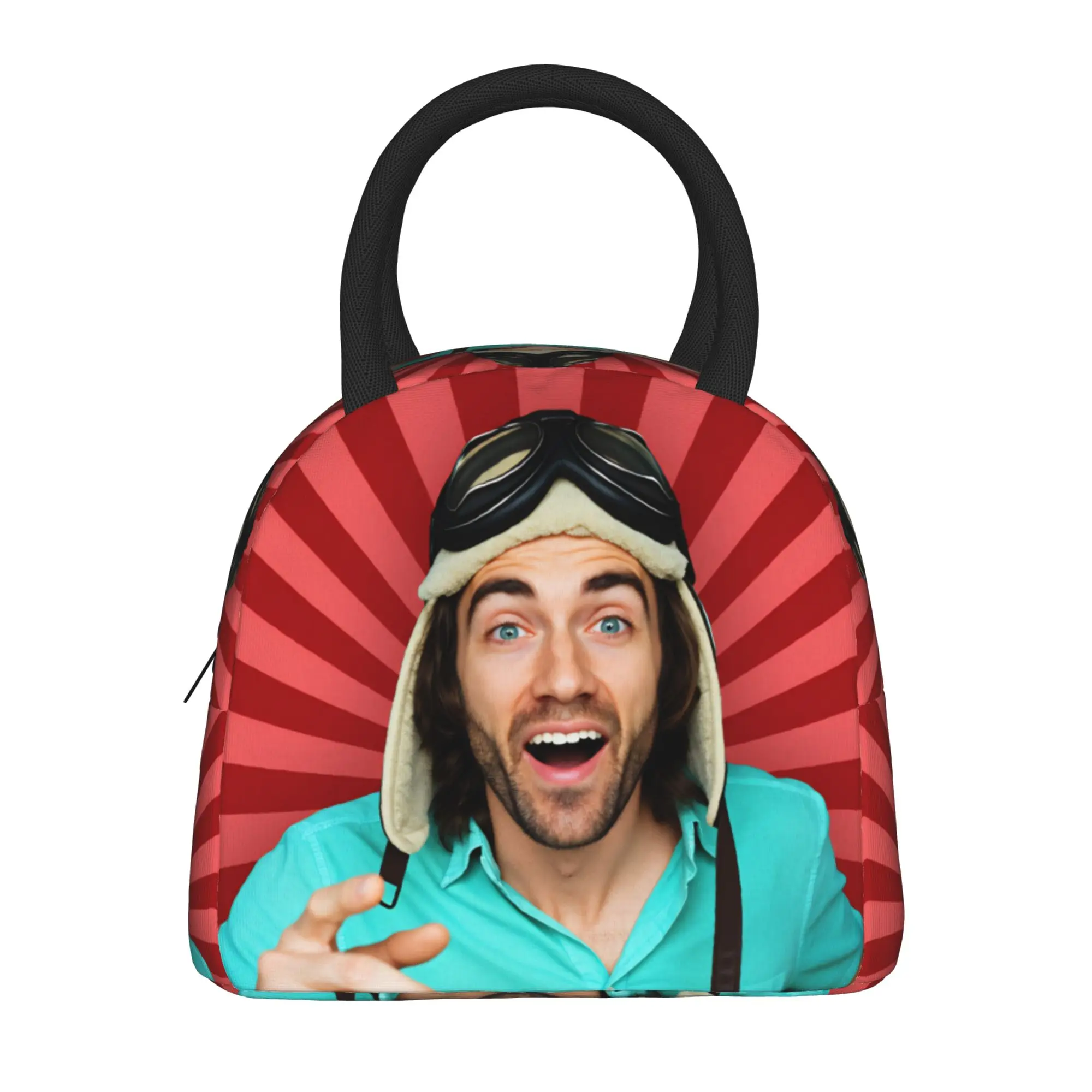 Danny Go Animated Programs Lunch Bag For Girls Lunch Box Funny Cooler Bag Portable Zipper Waterproof Thermal Tote Handbags
