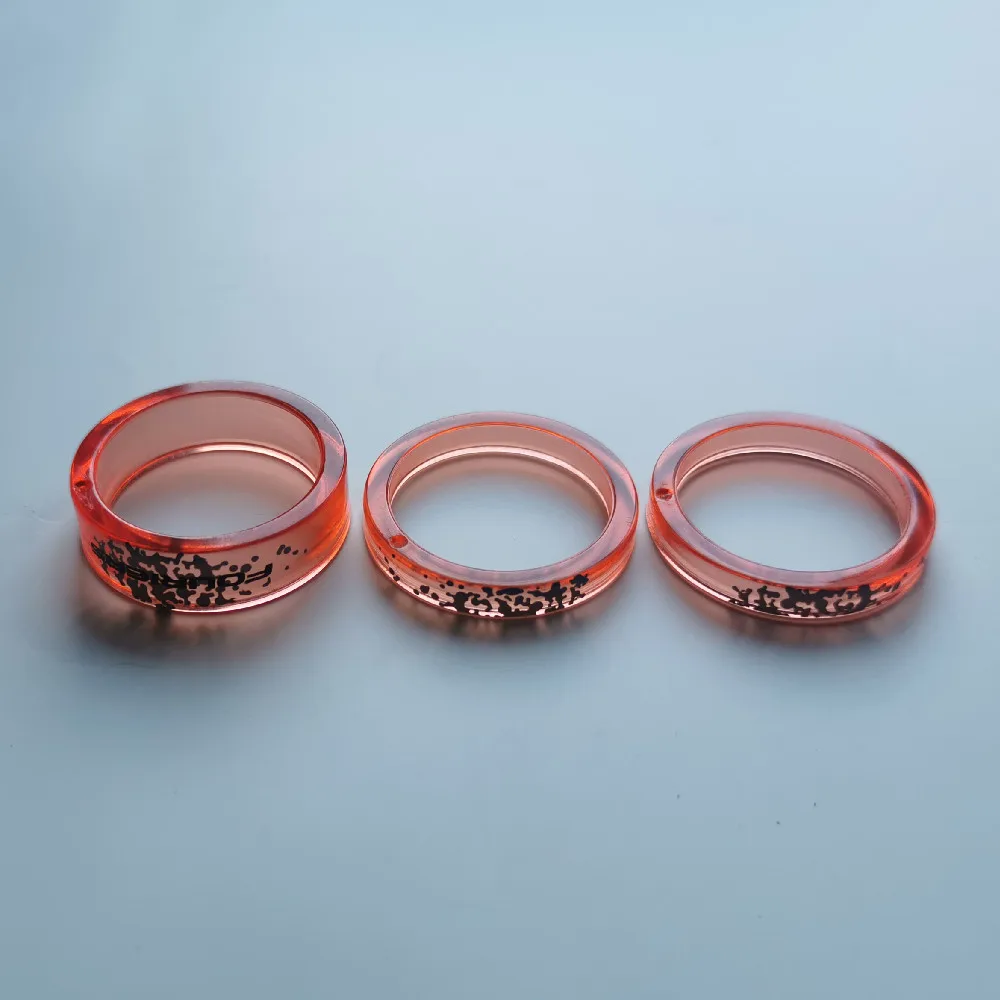 

FOURIERS Bicycle Fork HEABSETS TOP CAP / SPACER Transparent Nylon SPACER 5 mm 10 mm