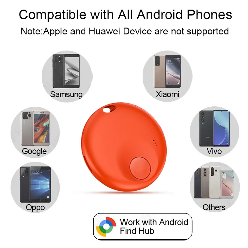 Anti-Verlust-Locator-Tracker für Samsung-Telefone Android Google Find My Device Finder Global Positioning Anti-Lost Smart Tag – Detail 4