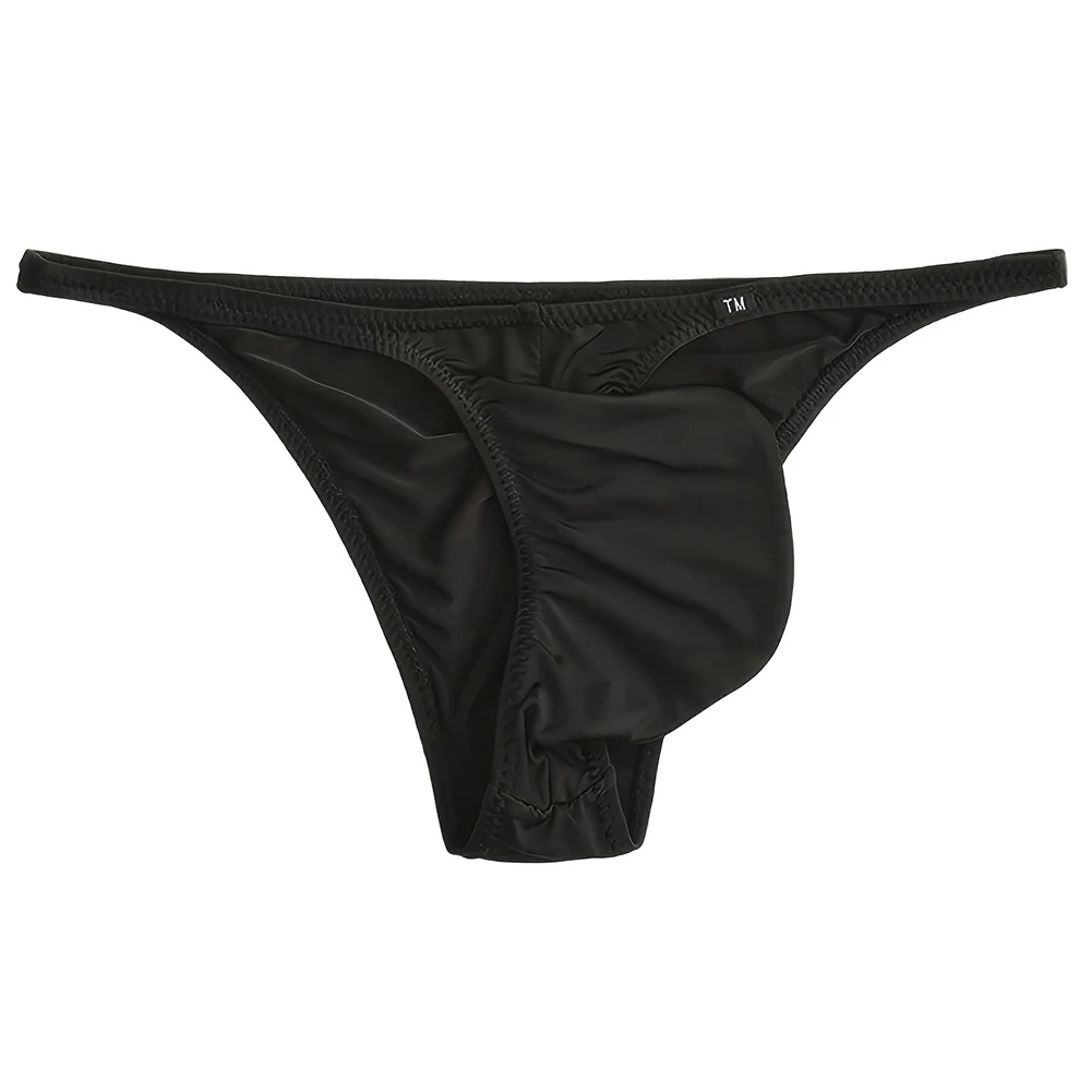 Men\\\'s Underwear Briefs Low Rise Style with Enhanced Pouch Support Half-Covered Butt Design for Movement Freedom